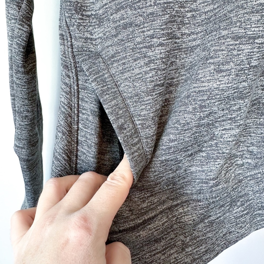 Adidas Gray Climawarm Cowl Neck Sweatshirt - Picture 2 of 7